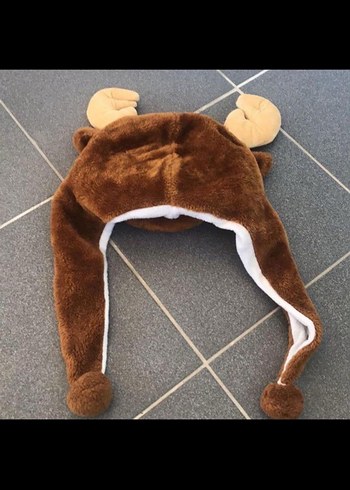 Diğer Kahverengi Peluş Geyik Çocuk Bere