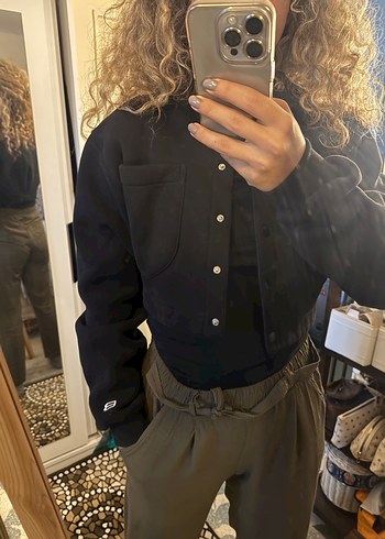 Beyoğlu Butik Beyyoğlu butik crop sweat ceket