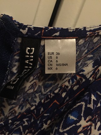 s Beden çeşitli Renk H&m desenli elbise