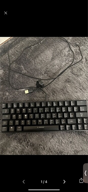 Rampage mekanik klavye