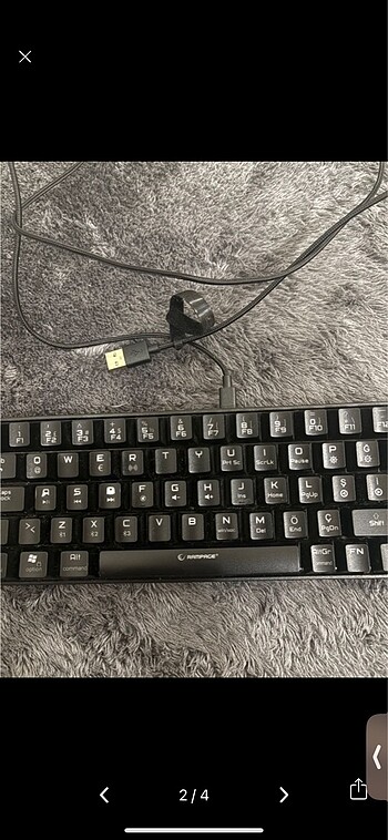  Beden Rampage mekanik klavye
