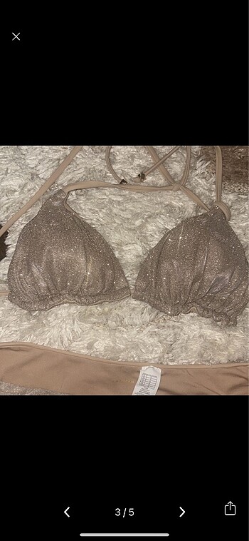 m Beden Calzedonia simli bikini takımı