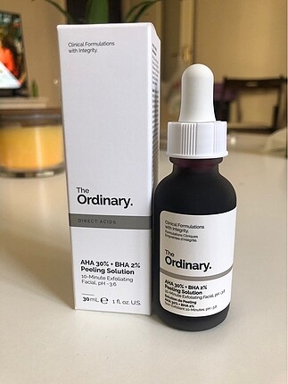 The ordinary peeling solition