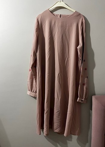 Bej Uzun Kollu Salaş Tunik