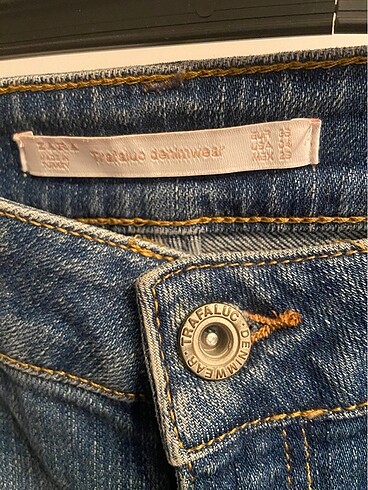 36 Beden mavi Renk Zara Jean