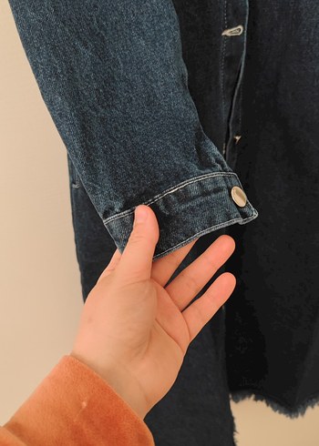 kadın kot elbise - Görsel 2