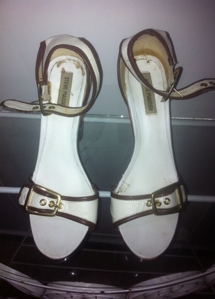 Steve Madden steve madden tahta topuk sandalet