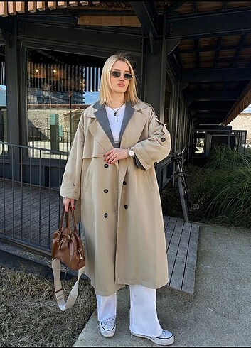 Zara trençkot taş premium 
