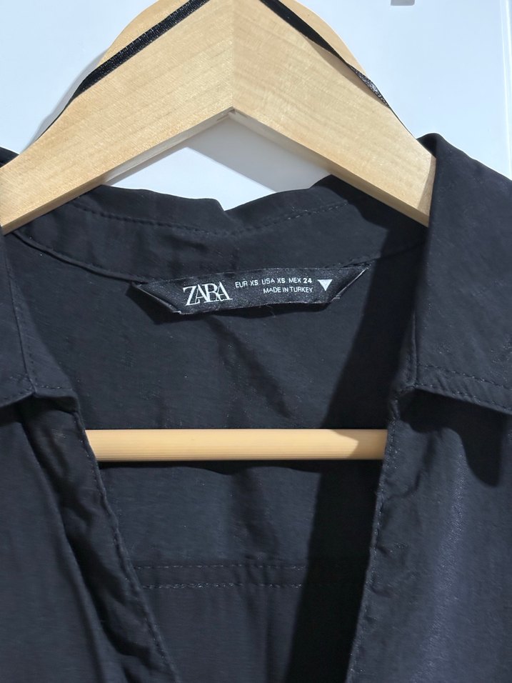 Siyah Midi Kadın Tunik Elbise - Görsel 3