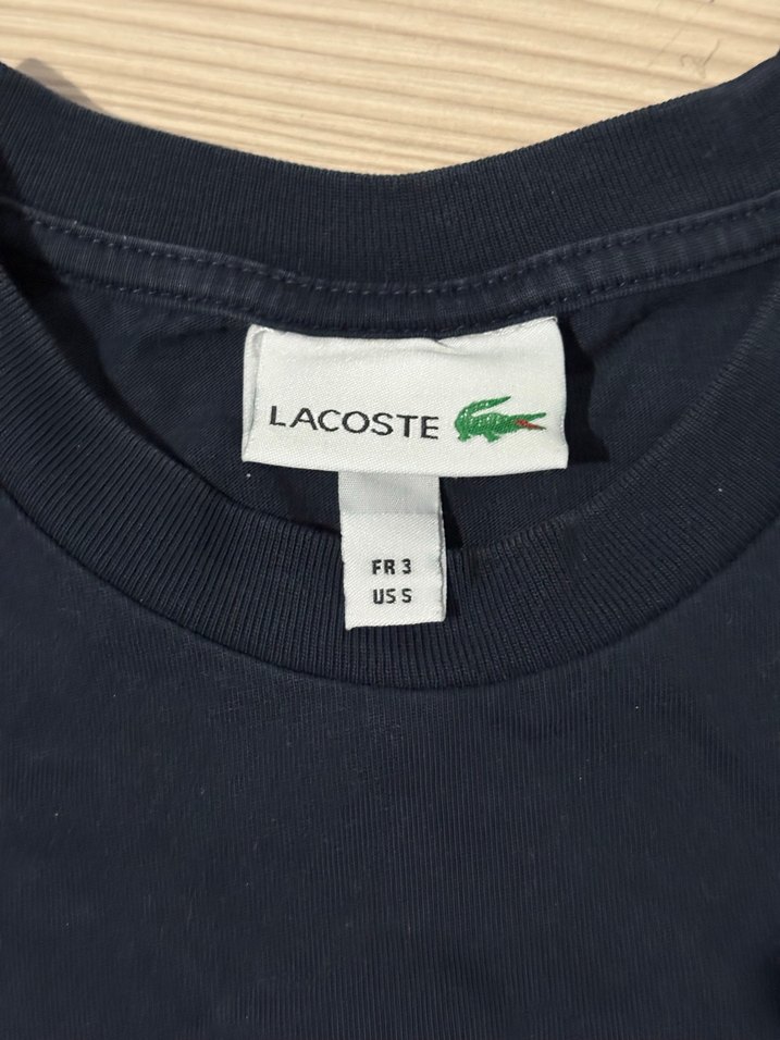 Lacoste Lacivert Baskılı Erkek Tişört - Görsel 3