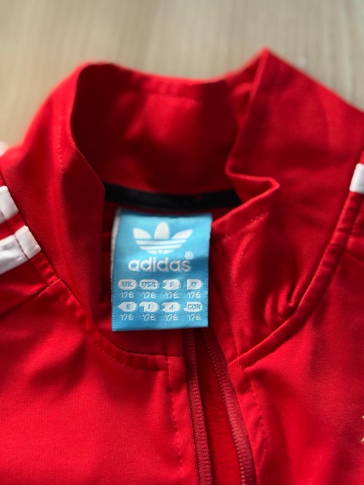 Erkek Kırmızı Adidas FC Bayern Sweatshirt - Görsel 4