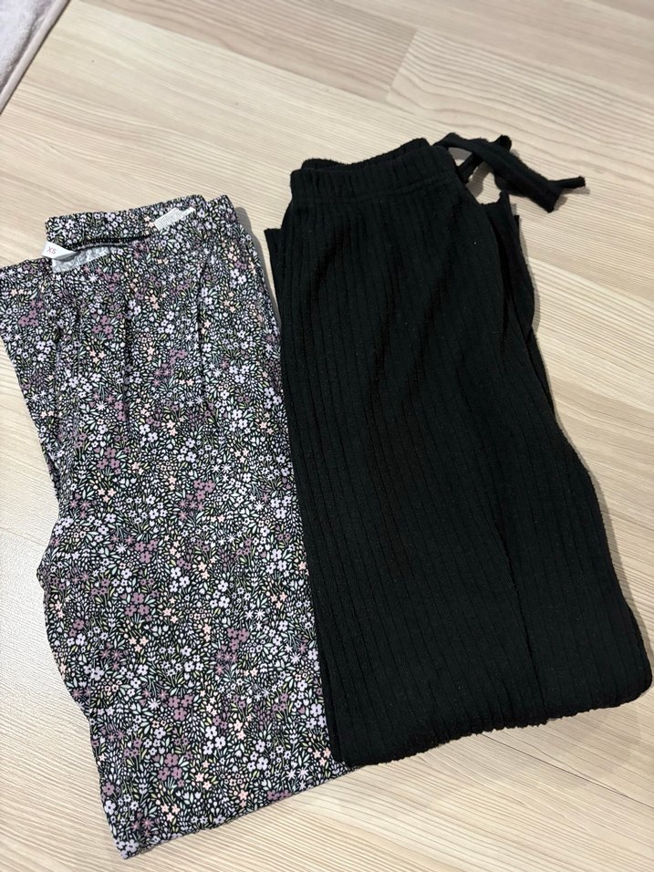 Penti Mor Desenli Elastik düz siyah don - Görsel 2