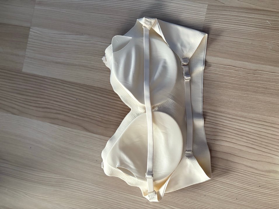 Beyaz Spor Sütyeni - Görsel 3