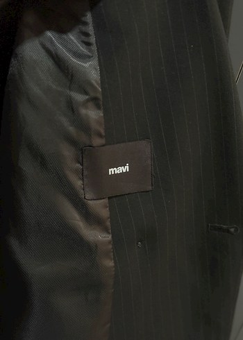 Düğmeli Siyah Kadın Blazer Ceket - Görsel 3