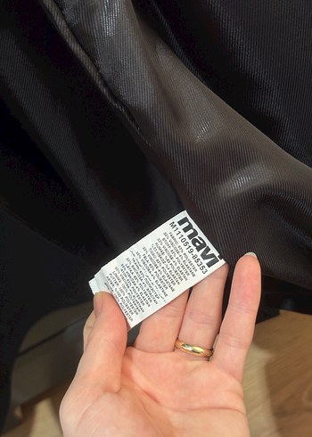 Düğmeli Siyah Kadın Blazer Ceket - Görsel 5