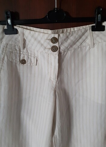 38 Beden ten rengi Renk Mango pantalon