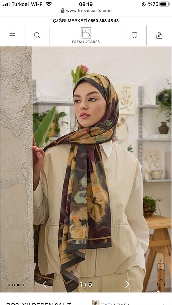 Fresh scarf şal