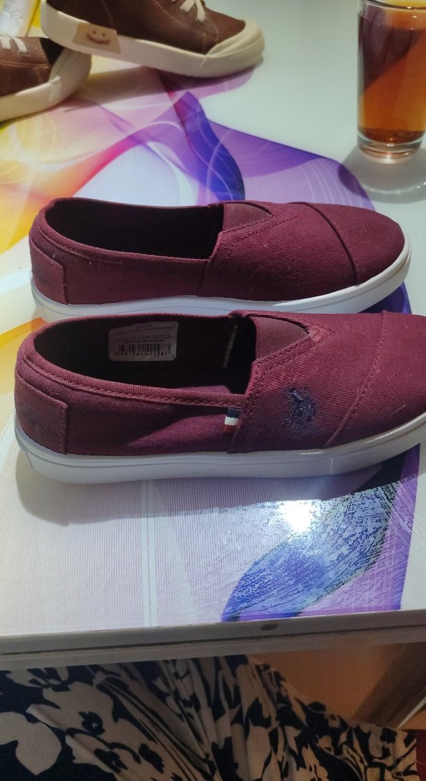 Bordo çocuk ayakkabı - Görsel 2