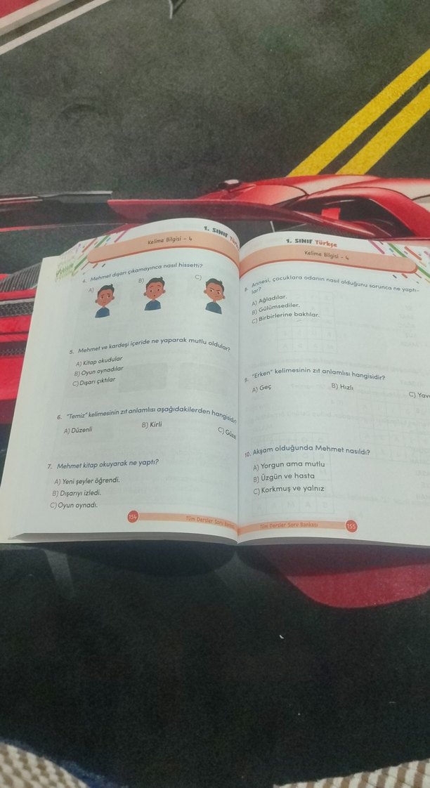 1. Sınıf Tüm Dersler Soru Bankası - Görsel 2
