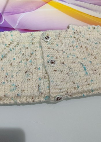 erkek bebek örgü yelek - Görsel 2