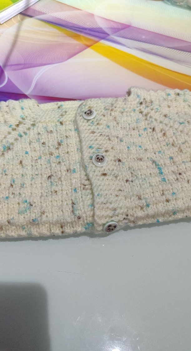 erkek bebek örgü yelek - Görsel 2