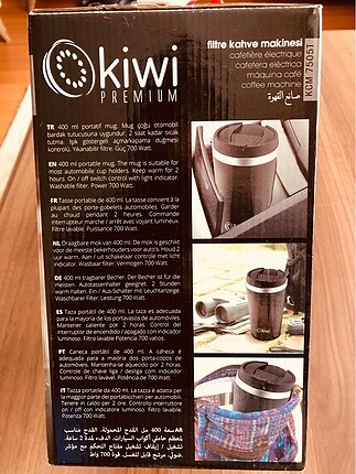 KİWİ PREMIUM FİLTRE KAHVE MAKİNESİ