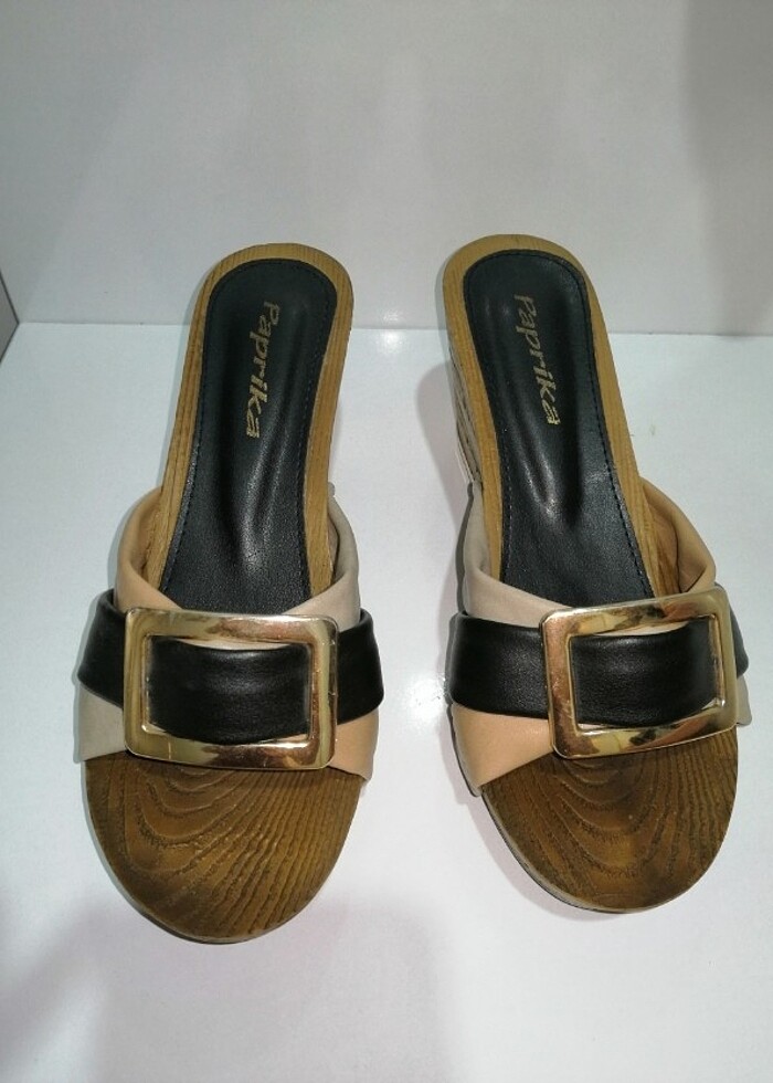 Bayan hiç kullanılmamış terlik  - Görsel 3