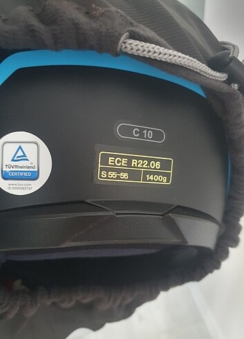 Hjc C10 kask S beden - Görsel 7