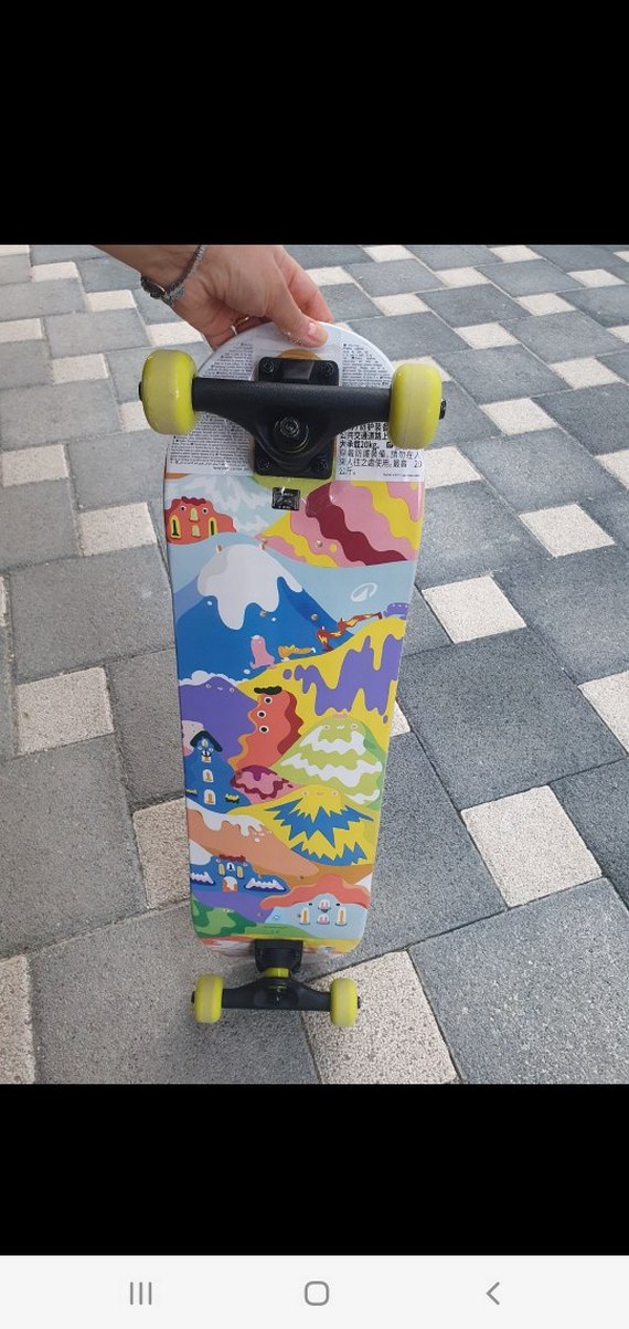 Koyu Gri Çocuk Kaykay - Görsel 3