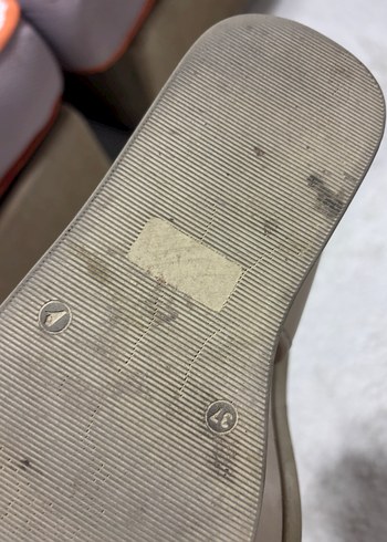 Bej Kadın Dolgulu Topuklu Tokalı Sandalet - Görsel 3