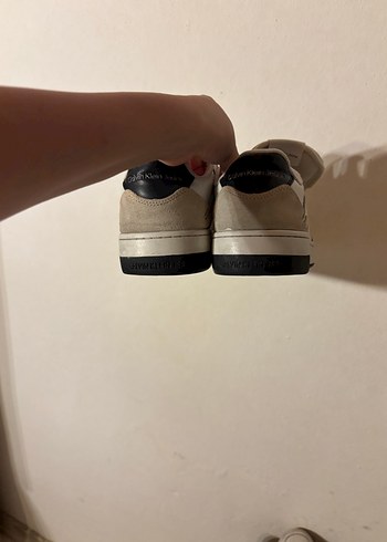 Calvin Klein Calvin Klein Beyaz Gri Kadın Spor Ayakkabı