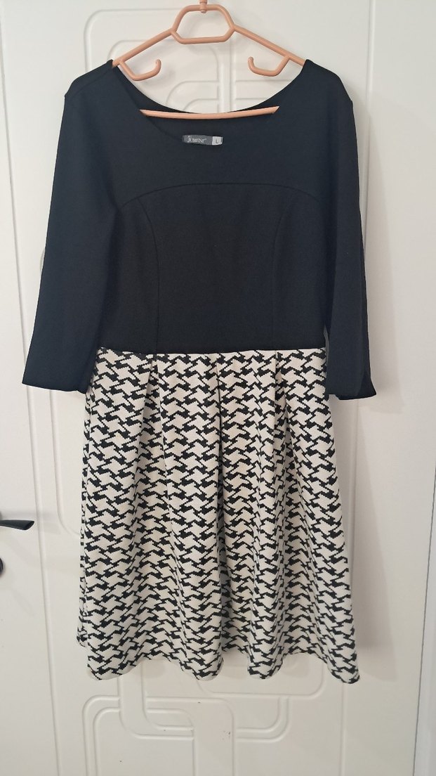 Kadın Siyah Pilili Midi Etek - Görsel 4