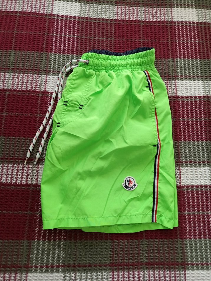 Parlak Yeşil Mini Erkek Deniz Şortu - Görsel 4