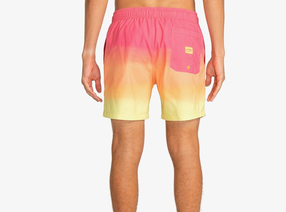 Erkek Çok Renkli Mini Batik Yüzme şortu - Görsel 2