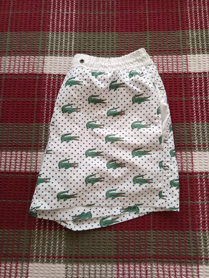 Beyaz Belden Bağlamalı Mini Erkek Mayo - Görsel 4