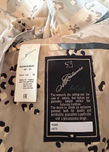 Vakko Kamuflaj Desenli Mont - Görsel 10