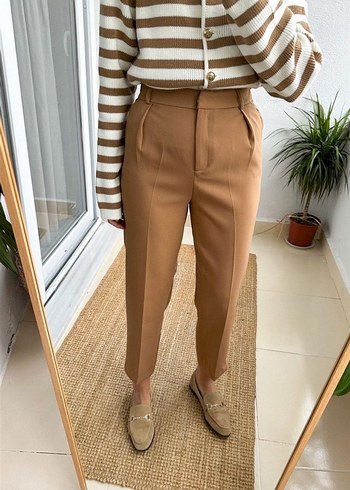 Diğer New Mission Camel Klasik kumaş pantolon