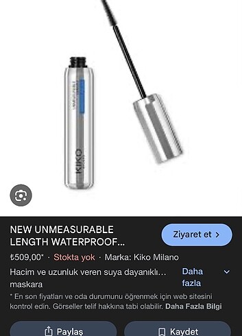 Kiko mascara 