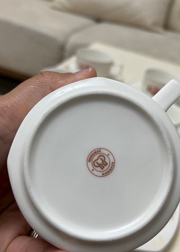  Beden Porselen Çay&nescafe Fincanı Takımı