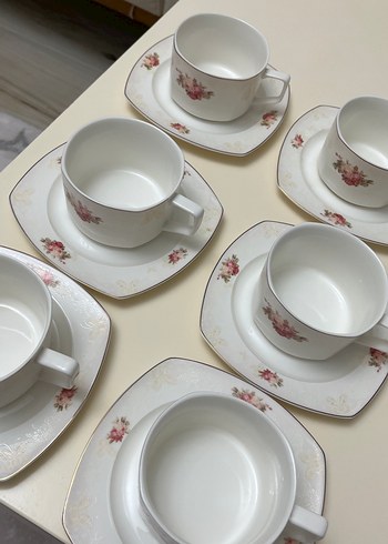 Korkmaz Porselen Çay&nescafe Fincanı Takımı