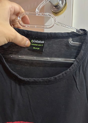 Rock Punk Hamile Siyah Tişört - Görsel 2