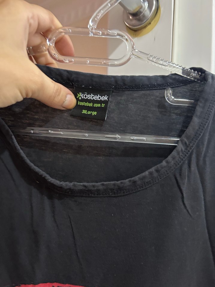 Rock Punk Hamile Siyah Tişört - Görsel 2