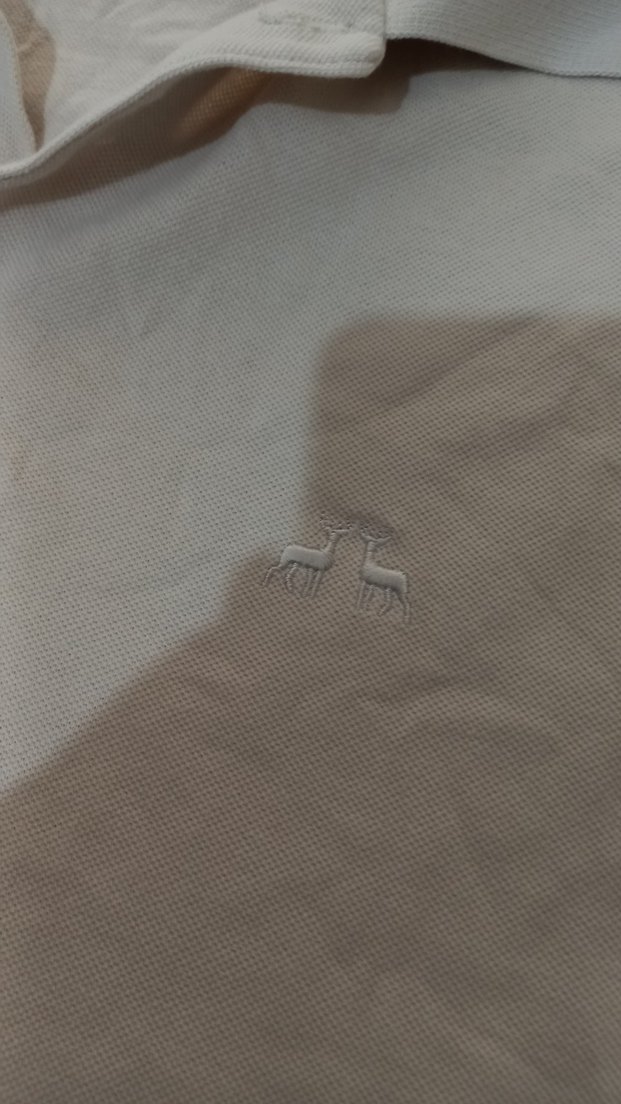 karaca marka Erkek Beyaz Polo Yaka Tişört - Görsel 2