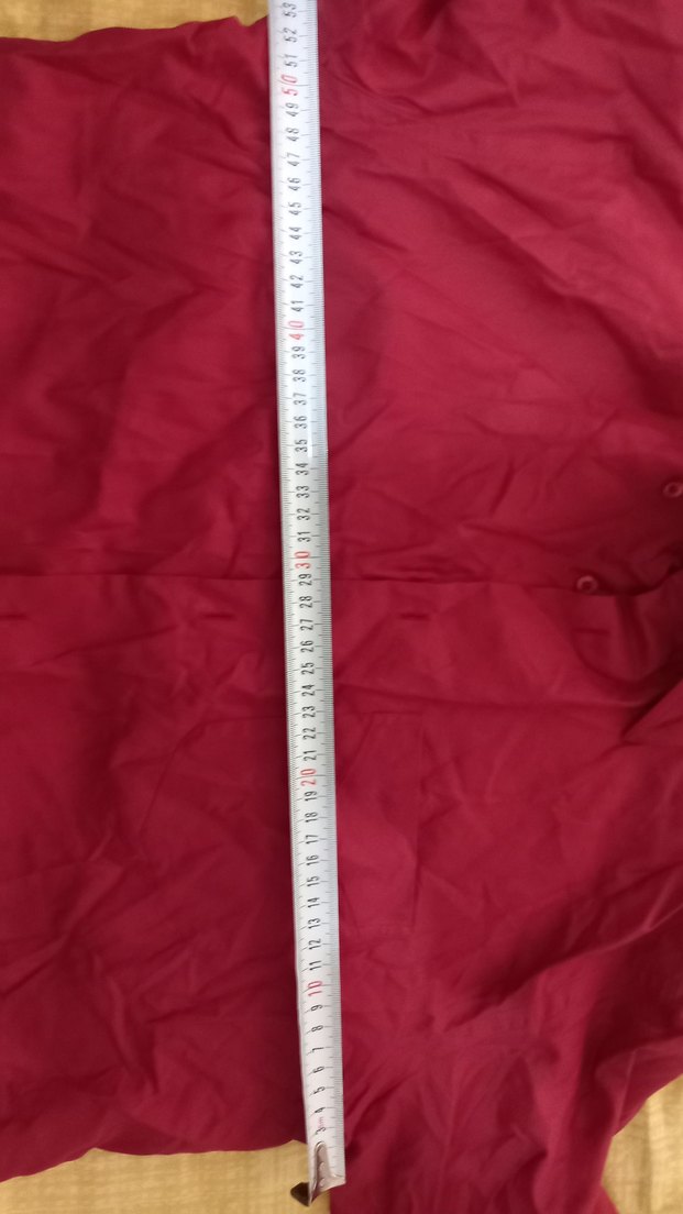 Bordo Uzun Kollu Düğmeli Erkek Gömlek - Görsel 4