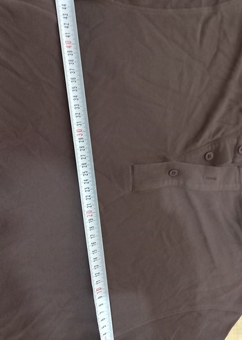 Erkek kahverengi Kısa Kollu Polo Tişört - Görsel 5