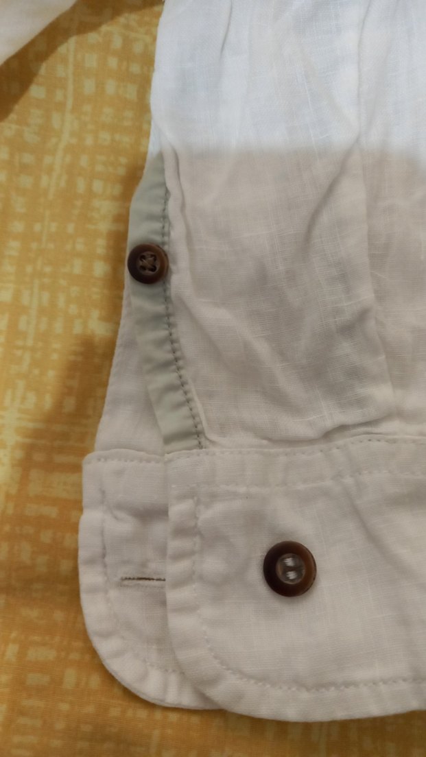 mavi marka keten erkek gömlek - Görsel 3