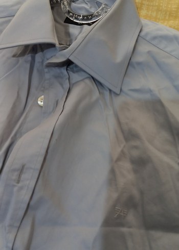 Gri Erkek Uzun Kollu Gömlek - Görsel 3