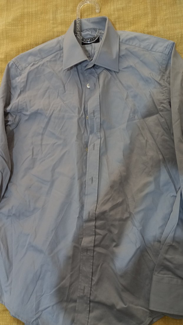 Gri Erkek  Uzun Kollu Gömlek - Görsel 2