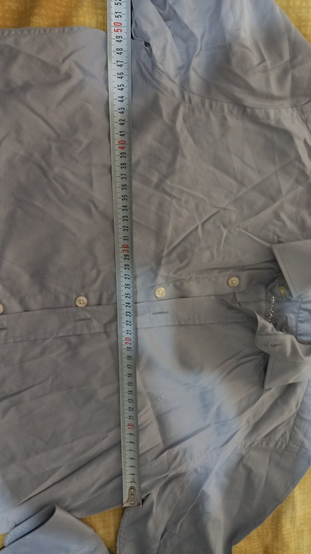 Gri Erkek  Uzun Kollu Gömlek - Görsel 4