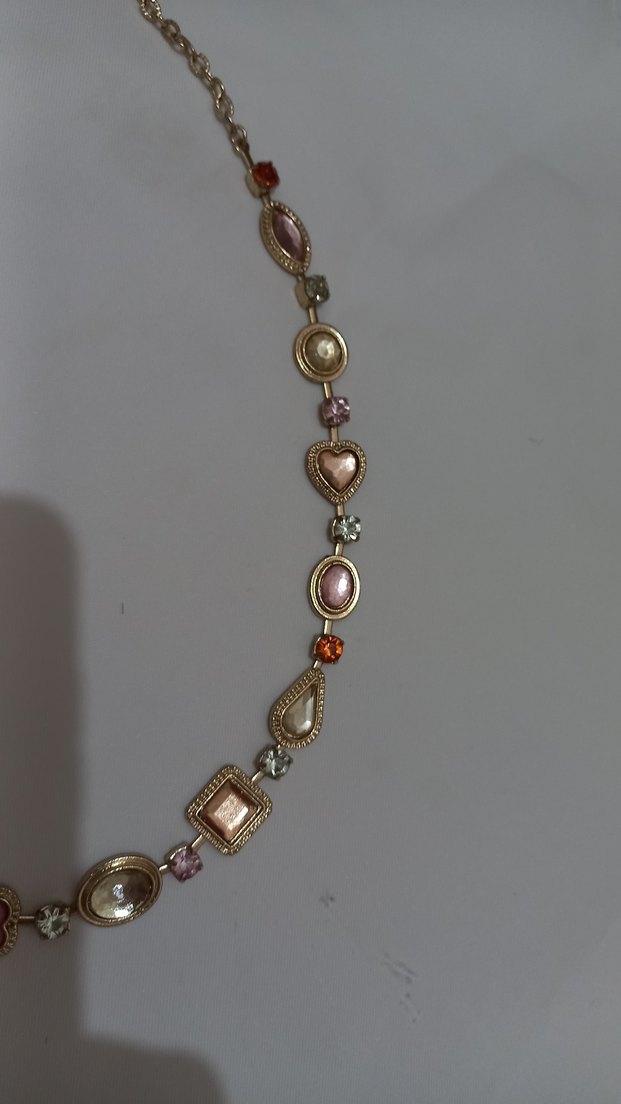 Bohem Çok Renkli Boncuklu Midi Kolye - Görsel 3